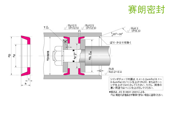 日本NOK-CPH型活塞密封